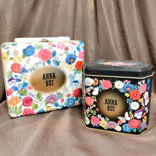 アナスイ(ANNA SUI)の🦋ANASUI ギフト缶&ノベルティ缶🦋(小物入れ)