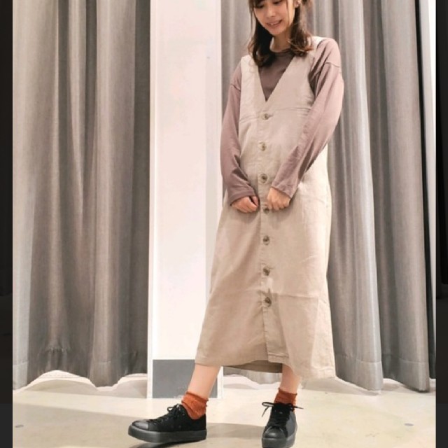 ZARA - アメリカンホリック ジャンパースカート コーデュロイ ...