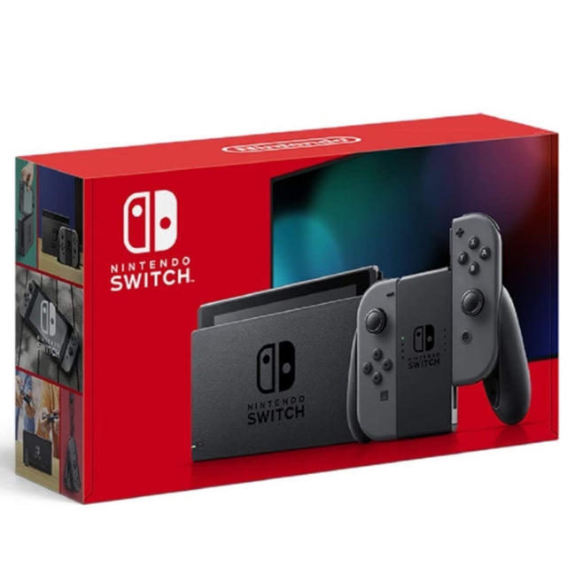 新品☆未開封☆即日発送☆】Nintendo Switch本体(グレー) 新品☆未開封☆即日発送☆】Nintendo Switch本体(グレー)