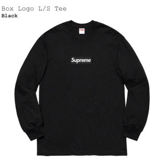 シュプリーム(Supreme)のsupreme Box Logo L/S Tee シュプリーム ボックスロゴ(Tシャツ/カットソー(七分/長袖))