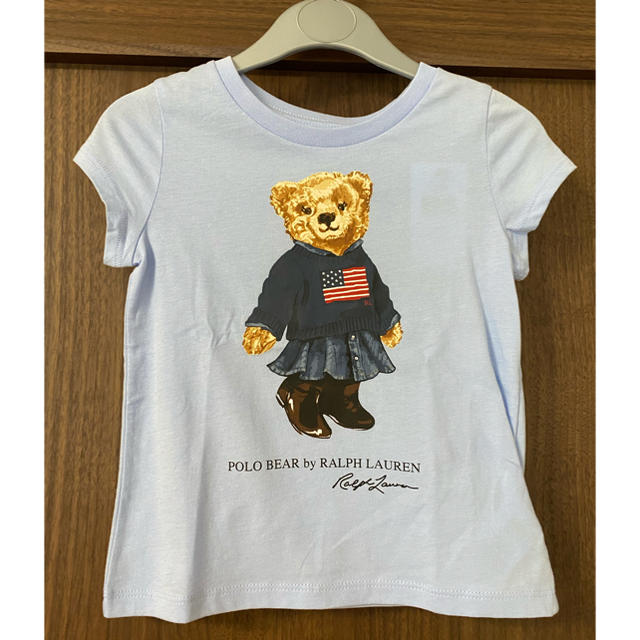 POLO RALPH LAUREN(ポロラルフローレン)の新品 Ralph Lauren ポロベア Tシャツ キッズ/ベビー/マタニティのキッズ服女の子用(90cm~)(Tシャツ/カットソー)の商品写真