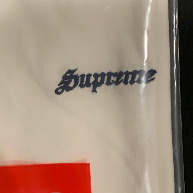 新品 supreme Washed s/s tee White Medium