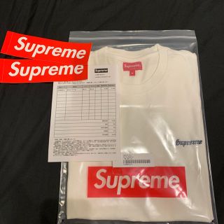 シュプリーム(Supreme)の新品 supreme Washed s/s tee White Medium(Tシャツ/カットソー(半袖/袖なし))