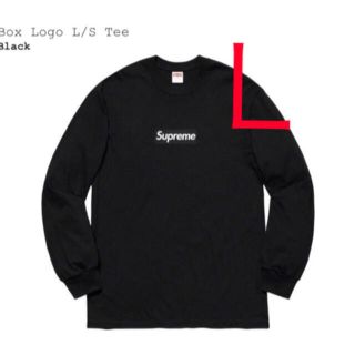 シュプリーム(Supreme)のsupreme Box Logo L/S Tee シュプリーム ボックスロゴ(Tシャツ/カットソー(七分/長袖))