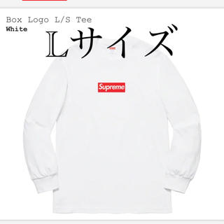 シュプリーム(Supreme)のBox Logo L/S Tee COLOR/STYLE White L(Tシャツ/カットソー(七分/長袖))