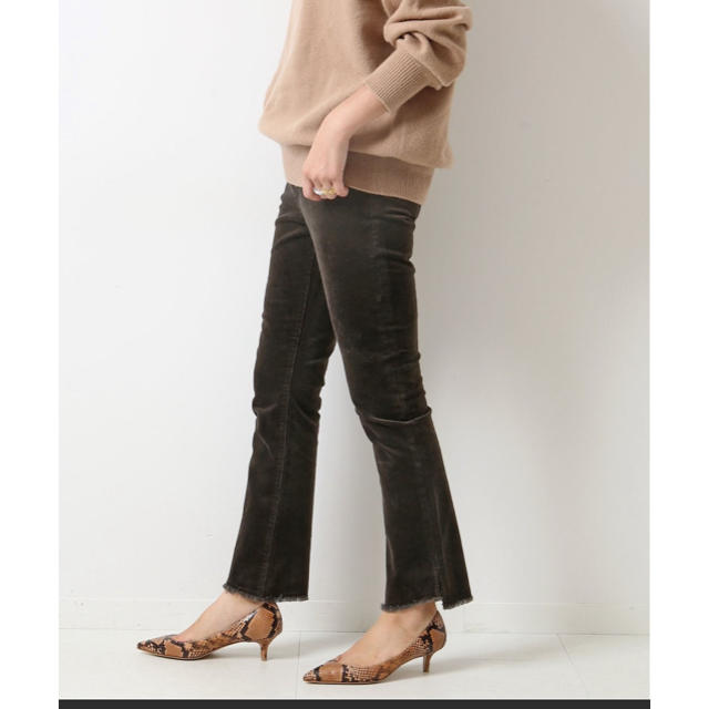 Spick & Span コーデュロイスリムストレート