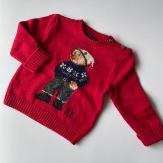 ラルフローレン(Ralph Lauren)のRalph Lauren☆ベアーセーター12M(ニット/セーター)