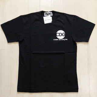 コムデギャルソン(COMME des GARCONS)のBTS着 生産終了 新品 コムデギャルソン CDG ワンドットロゴ Tシャツ 黒(Tシャツ/カットソー(半袖/袖なし))