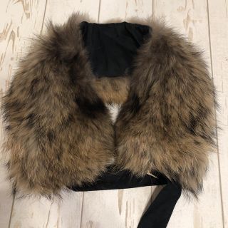 アダムエロぺ(Adam et Rope')のADAM ET ROPE☆アダムエロペ☆二度使用☆ラクーン☆ファーティペット(マフラー/ショール)