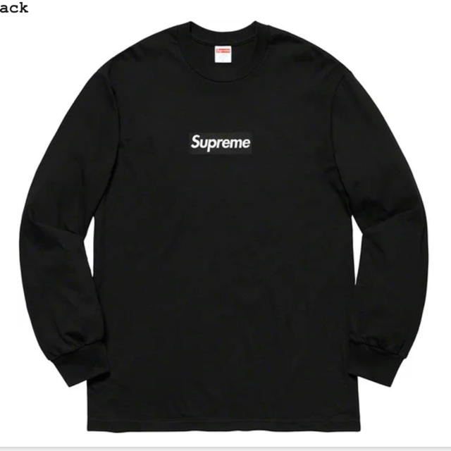 最終値下 L/S Supreme Box Box ボックスロゴ長袖Tシャツ Logo Logo L/S