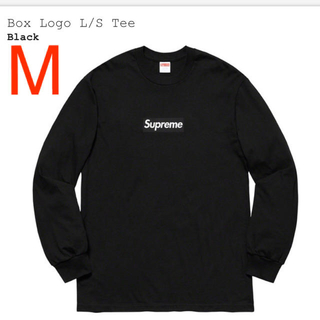 supreme Box Logo L/S Tee シュプリーム ボックスロゴ　黒