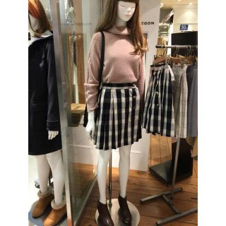 マジェスティックレゴン(MAJESTIC LEGON)のMajestic legon チェックスカート(ひざ丈スカート)