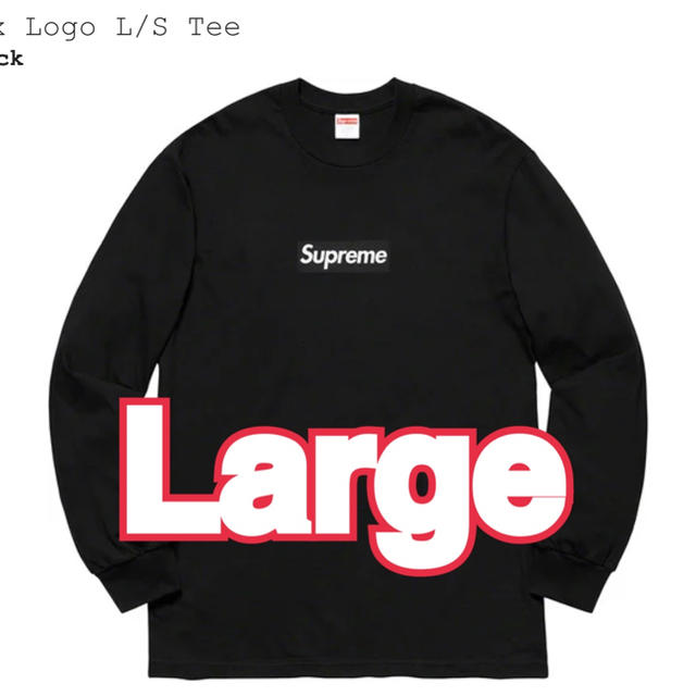 supreme Box Logo L/S Tee シュプリーム　ボックスロゴ39sdon