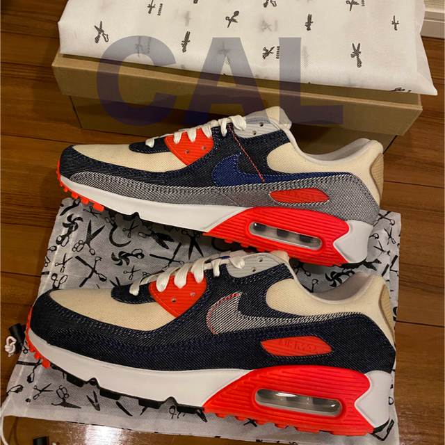 NIKE(ナイキ)の新品未使用 Air Max 90 DENHAM デンハム  26.5cm メンズの靴/シューズ(スニーカー)の商品写真