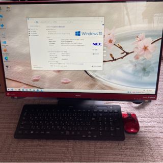 デスクトップ型PCPC-DA770GAR [ラズベリーレッド]  品です