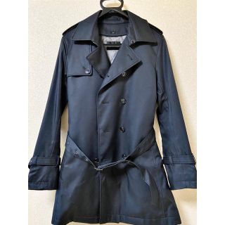 テットオム(TETE HOMME)のテットオム コート 黒 サイズ:5(M)(トレンチコート)