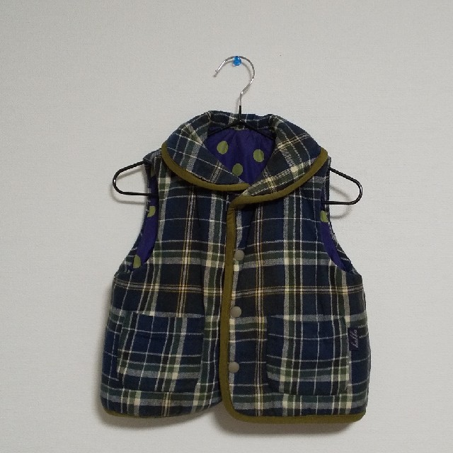 hakka baby(ハッカベビー)のhakka baby ベスト　90 キッズ/ベビー/マタニティのキッズ服男の子用(90cm~)(ジャケット/上着)の商品写真