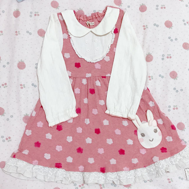 coeur a coeur(クーラクール)のクーラクール ワンピース 100 キッズ/ベビー/マタニティのキッズ服女の子用(90cm~)(ワンピース)の商品写真