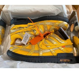 ナイキ(NIKE)のNIKE x OFF-WHITE AIR RUBBER DUNK 27.0cm (スニーカー)