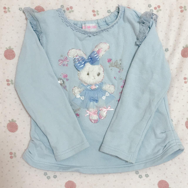 mezzo piano(メゾピアノ)のメゾピアノ 110 キッズ/ベビー/マタニティのキッズ服女の子用(90cm~)(Tシャツ/カットソー)の商品写真