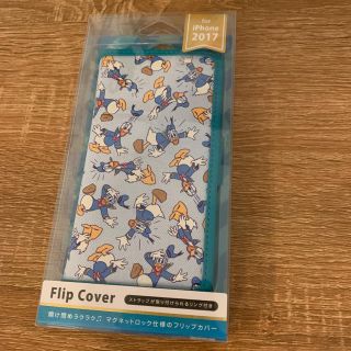 ディズニー(Disney)の♡ドナルド　iPhoneX iPhone カバー手帳型♡(iPhoneケース)