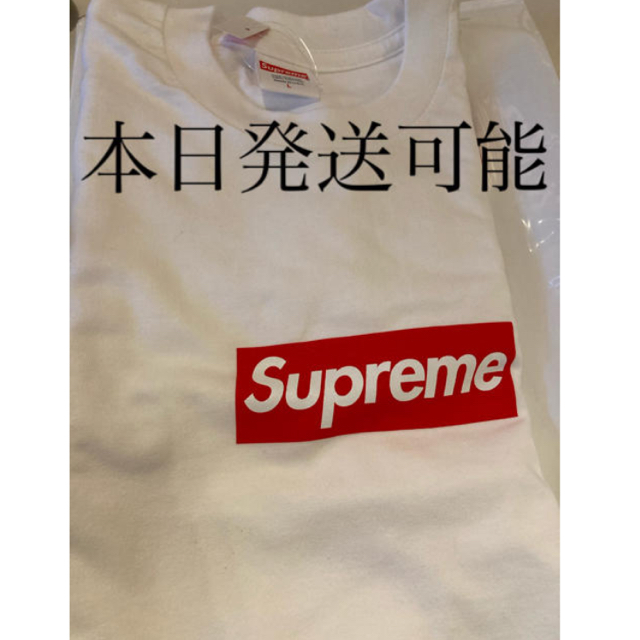 Supreme Week7 Box Logo L/S Tee White L