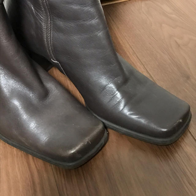 NINE WEST(ナインウエスト)のNINE WEST ロングブーツ 濃茶 ダークブラウン　23.5cm レディースの靴/シューズ(ブーツ)の商品写真