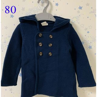 エイチアンドエム(H&M)の未使用　H＆M baby  ボレロ　カーディガン　パーカー　80(カーディガン/ボレロ)