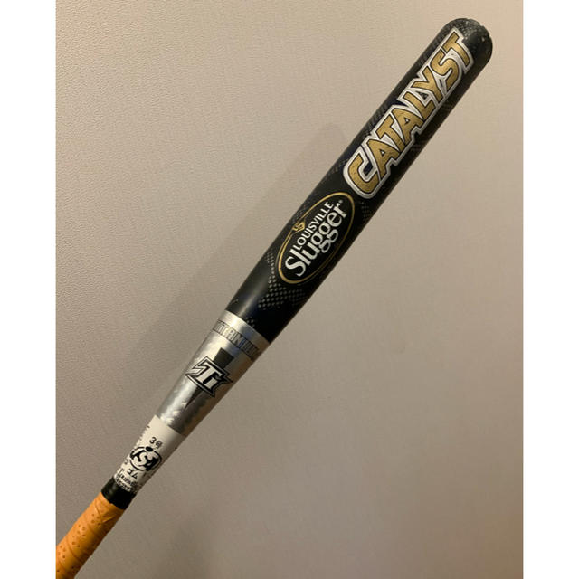 Louisville Slugger(ルイスビルスラッガー)のルイスビルスラッガー カタリスト ソフトボール3号バット　14年ゴム　爆飛モデル スポーツ/アウトドアの野球(バット)の商品写真