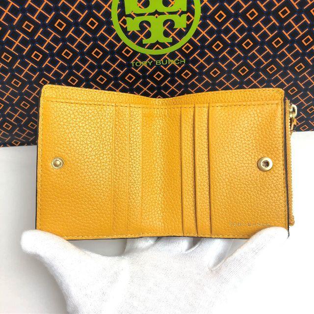 Tory Burch(トリーバーチ)のトリーバーチ 折財布 ミニウォレット McGRAW 2つ折り イエロー レディースのファッション小物(財布)の商品写真