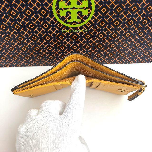 Tory Burch(トリーバーチ)のトリーバーチ 折財布 ミニウォレット McGRAW 2つ折り イエロー レディースのファッション小物(財布)の商品写真