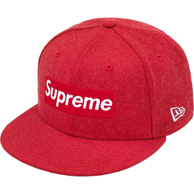Supreme Word Famous Box Logo New Era帽子
