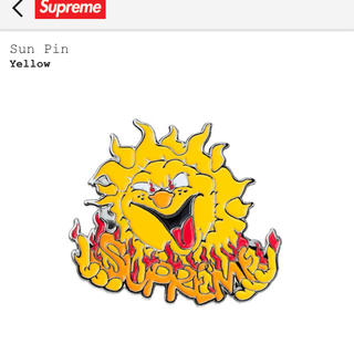 シュプリーム(Supreme)のsupreme sun pin box logo(その他)