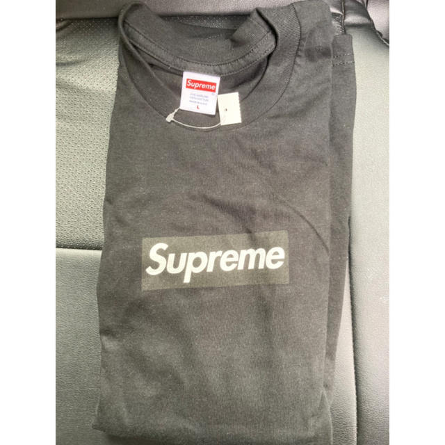 Supreme(シュプリーム)のsupreme Box Logo L/S Tee　BLACK　L メンズのトップス(Tシャツ/カットソー(七分/長袖))の商品写真