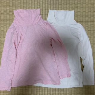 エイチアンドエム(H&M)のH&M 90cm タートルネック 長袖Tシャツ 2枚セット(Tシャツ/カットソー)