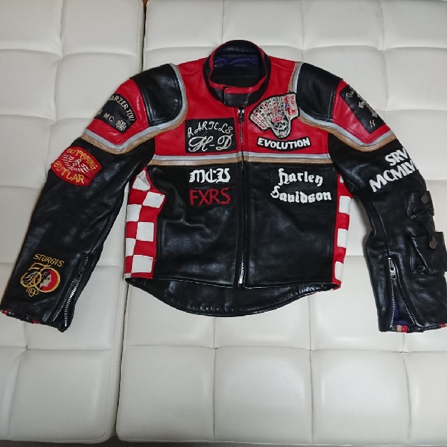 Harley Davidson ライダース 革ジャケットジャケット/アウター