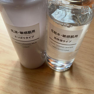 ムジルシリョウヒン(MUJI (無印良品))の無印良品 化粧水・乳液 2点セット(化粧水/ローション)