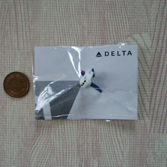 DELTA(デルタ)のデルタ航空　イヤーホンキャップ エンタメ/ホビーのコレクション(ノベルティグッズ)の商品写真