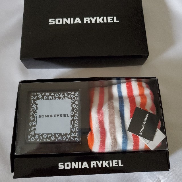 SONIA RYKIEL(ソニアリキエル)のソニアリキエル　ハンドタオルと鏡セット レディースのファッション小物(ハンカチ)の商品写真