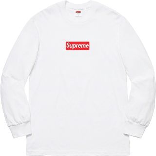 シュプリーム(Supreme)のL supreme box logo L/S Tee　シュプリーム　ロゴ(Tシャツ/カットソー(七分/長袖))