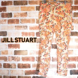 ジルスチュアート(JILLSTUART)のJILLSTUART ジルスチュアート 花柄パンツ(カジュアルパンツ)