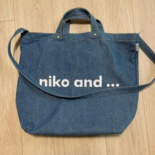 ニコアンド(niko and...)のniko and ...　トートバッグ　ショルダーバッグ　2way(ショルダーバッグ)