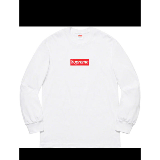 supreme box logo  L/S T  Lサイズ ボックスロゴトップス