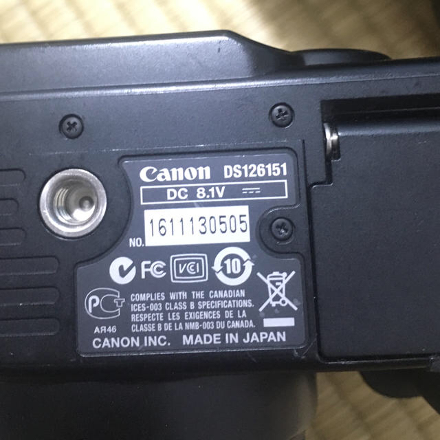 Canon(キヤノン)のCanon デジタル一眼レフカメラ　kiss Digital X スマホ/家電/カメラのカメラ(デジタル一眼)の商品写真