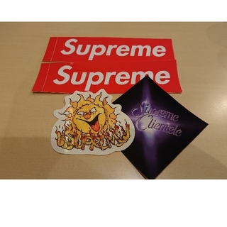 シュプリーム(Supreme)のシュプリーム ステッカー 4枚セット　supreme sticker set(その他)