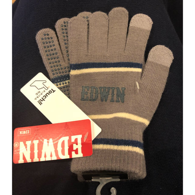 EDWIN(エドウィン)のLast Sale!【新品EDWIN】子供手袋フリーサイズ キッズ/ベビー/マタニティのこども用ファッション小物(手袋)の商品写真