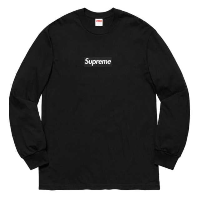 Box Logo L/S Tee Black  Mサイズ