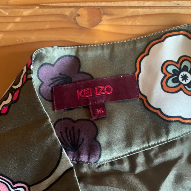 KENZO(ケンゾー)のKENZO シルクスカート レディースのスカート(ひざ丈スカート)の商品写真