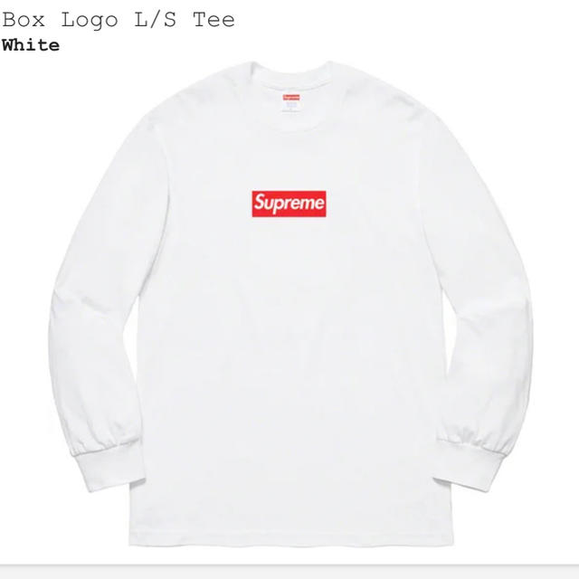 supreme Box Logo L/S Tee シュプリーム ボックスロゴ - Tシャツ