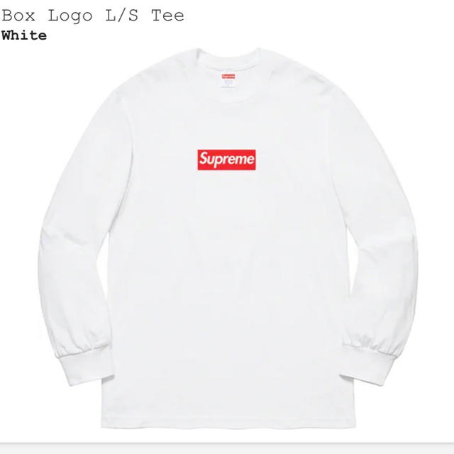 L Supreme Box Logo L/S Tee シュプリーム ボックスロゴ